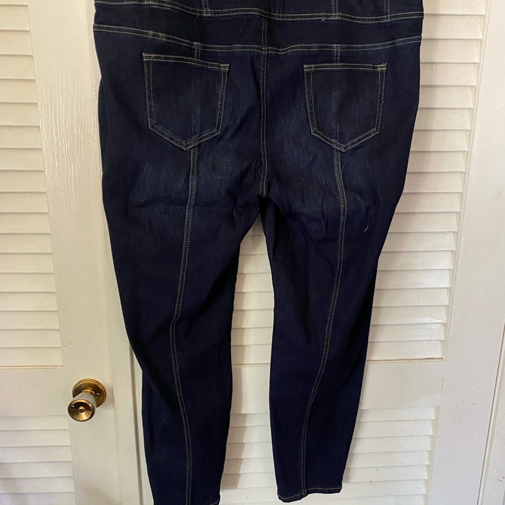 Ashley Stewart women blue jean. Never been worn. Size 20